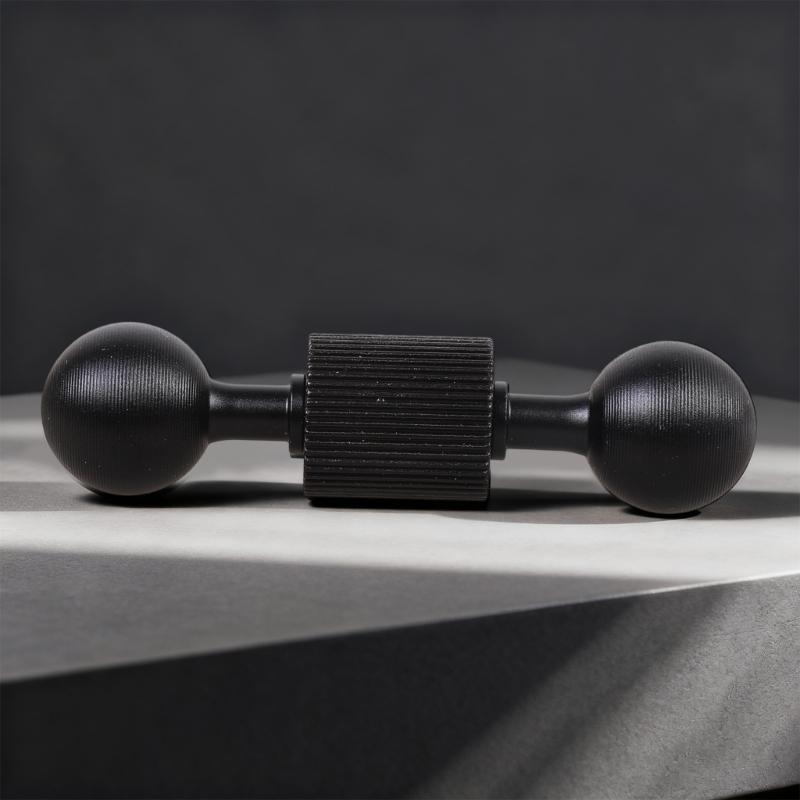 Motorcycle Double Ball Extension Rod Mount 17mm Ball Head 1/4” Thread Aluminum Bracket For Phone Action Camera Accessories