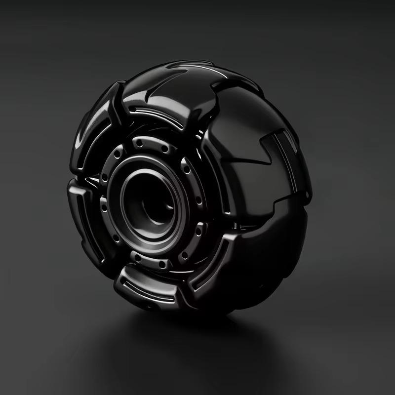 Fidget Spinner Mecha Linkage Vingertop Gyro EDC Stressverlichting Decompressie Creatief Nieuwigheid Feestartikelen Bureau Decor Speelgoed Cadeau black