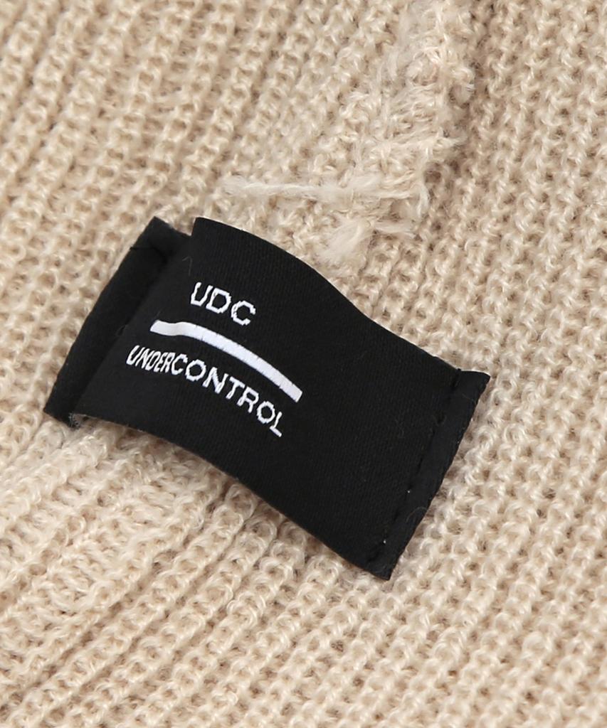 Eondeokeonteulol Loose Fit Beanie Beanie / Long Tail / Box Logo / F Oatmeal