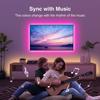 RGB LED Strip Lights Music Sync USB 5V Remote Control Led Ribbon Flexible Lamp For Room Party TV Desk Bedroom Decoration