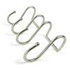 Home Cabinet Kitchen Double S Shape Bathroom Stainless Steel Rack Storage Hook Hanger Organizer