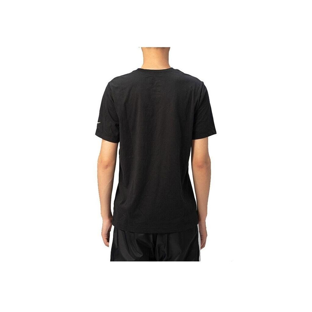 Nike Brooklyn Nets Schnelltrocknendes Kurzarm-T-Shirt Herren Tops Schwarz CU2742-010