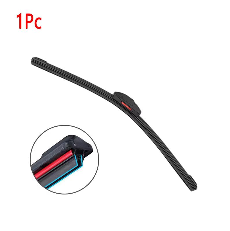 

Автомобильный дворник U-образной формы с мягкой резиновой полосой, стеклоочистители HD Brush Clean, снижающие уровень шума, автомобильный дворник 14 16 17 18 19 21 22 24 24Inch-600mm чёрный