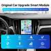 Wireless CarPlay Android Auto Decoder Retrofit Kit for Volvo V60 V90 S60 XC40 XC60 XC90 S90 2017-2022 Models Full Screen Upgrade