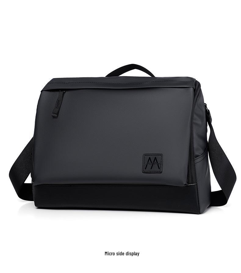 

Легка чоловіча вулична сумка-месенджер - Повсякденна, модна сумка через плече для стильного пересування Small Black