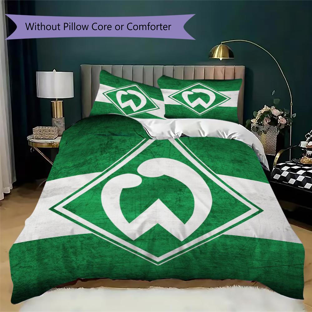 Bremen Germany Pattern Bedding Uilt Set Uilt Cover Pillowcase Home Decoration Birthday Gift (1 * Duvet Cover + 2 * Pillowcase Without Core)20