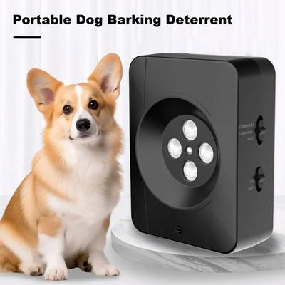 Anti Barking Device Ultrasonic Dog Repeller Stop Dog Barking Devices Outdoor Bark Deterrent Silencer Wider Range Neighbor Friendly Humanized