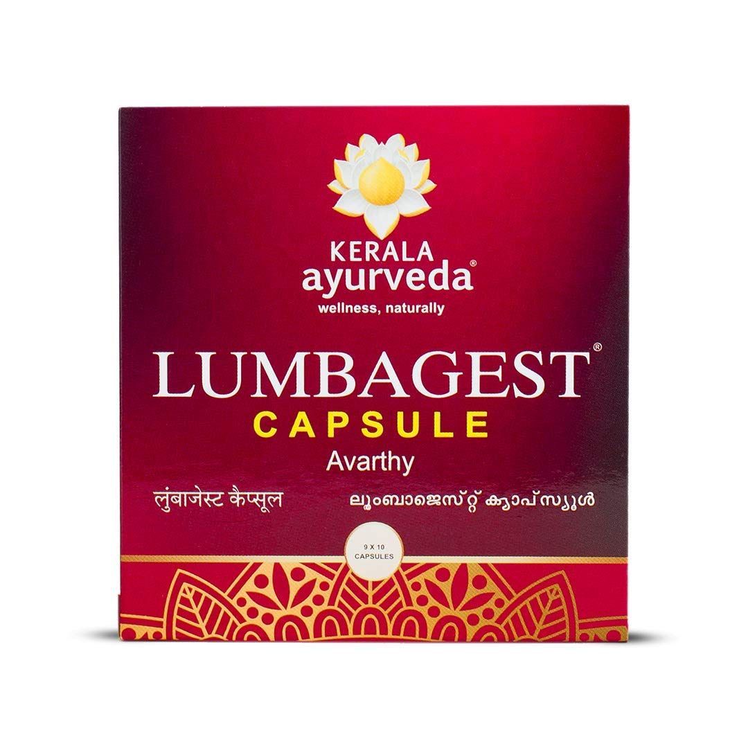 

Kerala Ayurveda Lumbagest Capsules 100 Count Herbal Formula For Lower Back Comfort And Daily Mobility Support