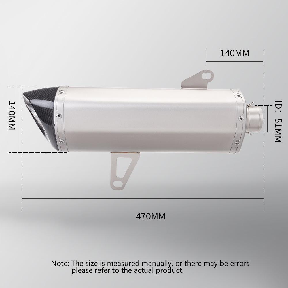XMAX300 Motorcycle Scooter Exhaust Muffler, Easy Install (2017-2023)