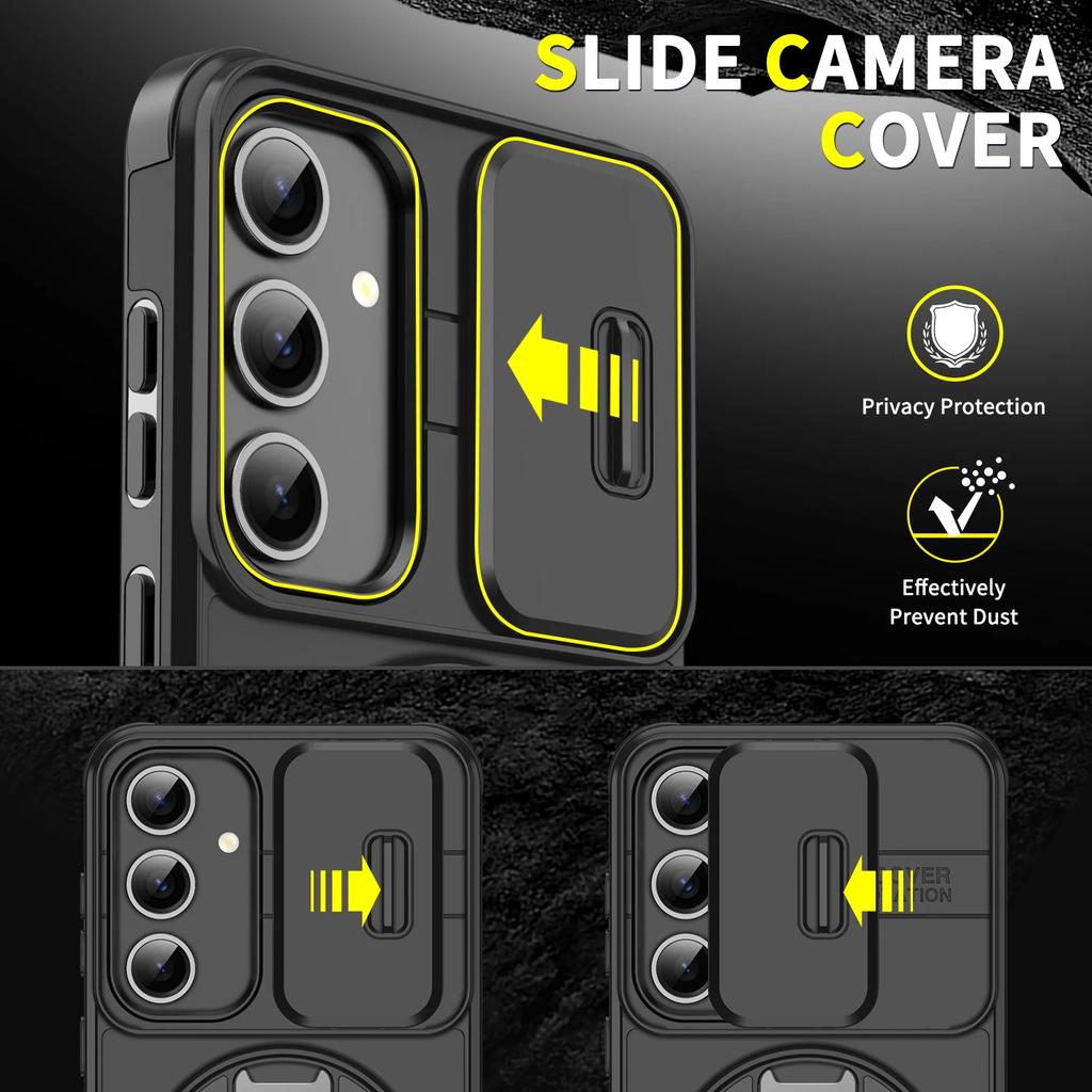 Shockproof Lens Protect Cover Case for Samsung Galaxy S25 FE 5G S23 Ultra S22 S21 S24 Plus Cover