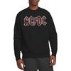 AC/DC Unisex Adult Plaid Logo Sweatshirt