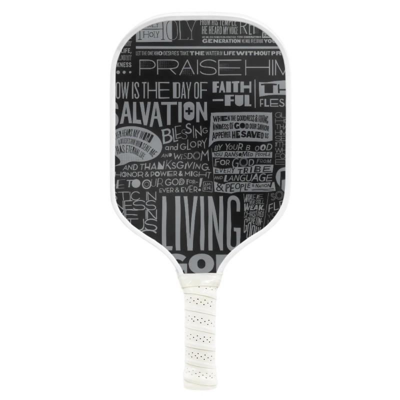 Pickleball Paddle Fiberglass Digital Print Adult Outdoor Sports Trendy Unique Design