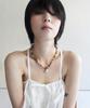 Rubati Brown Jasper Ammonite Necklace