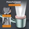 Pommeau de douche 5+1 modes avec brosse de massage ABS Haute pression Économie d'eau Portable Filtre de salle de bain Pommeau de douche Arrêt d'eau à une touche