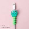 4PCS Cute Bite Cartoon Animal Cable Protector - Mini Cord Wire Cover Charging Cable Winder Set