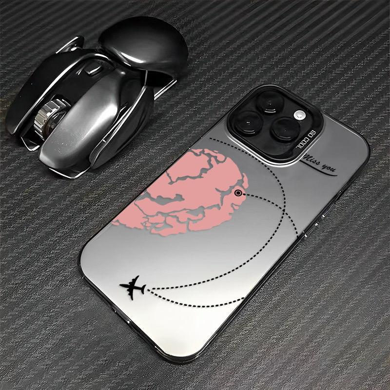 

Fashion Airplane Travel Love Phone Case for Xiaomi Redmi Note 7 8 9 9S 10 11 12 13 14 15 Pro Plus 4G 5G Anti Fall Matte Cover Redmi Note 13 5G