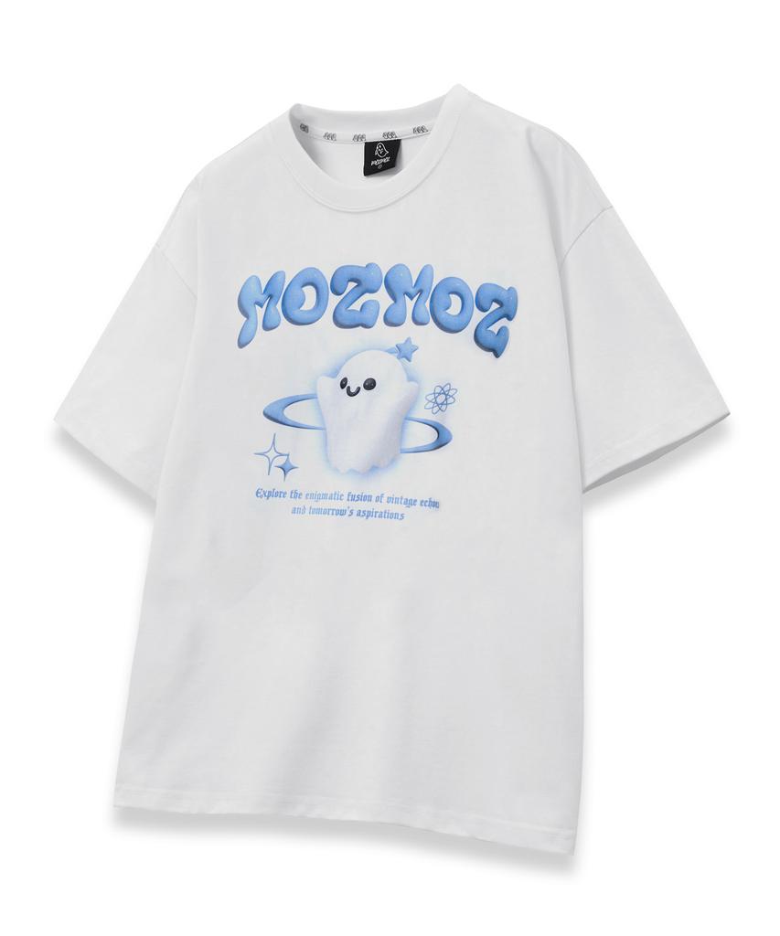 MOZMOZ [Set] Digital Series Oversized Short Sleeve T-Shirt