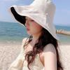 Soft Double-sided Wear Fisherman's Hat Broad-edged Bucket Hat Portable Women Sun Hat  Beach