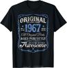 Vintage Oversized Tshirt Legend Born In 1967 Mens Clothing Casual Fitness T Shirt Individuality Camisas Cotton Tshirt Tops