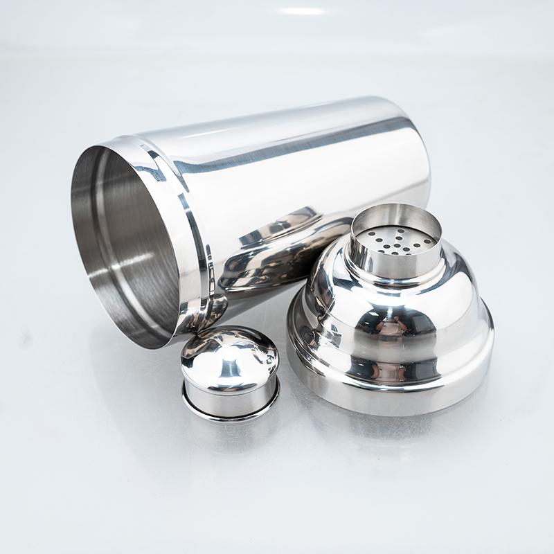 Stainless Steel Boston Style Cocktail Shaker 550/750/1800ml Mixer for Wine Martini Party Bar Tools