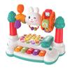 16 In 1 Educational Music Toy Rabbit Baby Piano Toys Cute Rotating Music Piano Keyboard  Toddlers