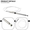 Power Antenna AM/FM Radio Mast For Lexus SC300 SC400 SC430 ES300 GS300 LS400 Stainelss Steel Stainless Replacement