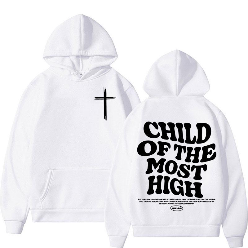 Ästhetische christliche Bibelvers-Hoodies für Männer Christen-Bekleidung Braun Jesus Pullover Sweatshirt Unisex Harajuku-Stil Hoodie