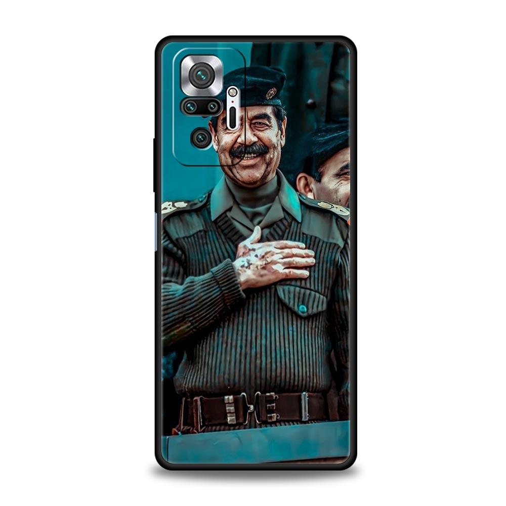 

Arabic Iraq Saddam Hussein Phone Case For Xiaomi Redmi Note 14 13 5G 10 11 12 Pro Plus 4G 14C 13C 12C 10C Black Cover Redmi Note 11