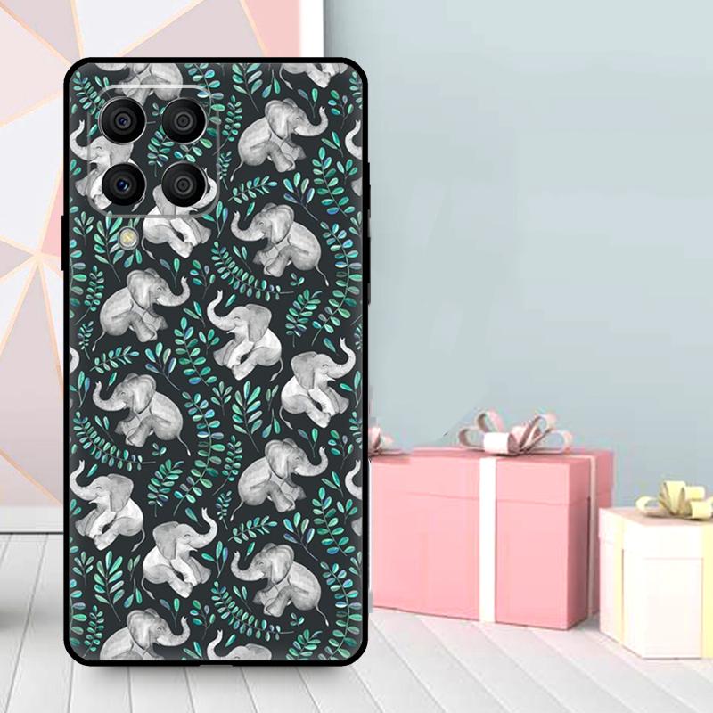 

Cute Baby Elephant Case For Samsung Galaxy M06 M11 M31 M14 M34 M54 M12 M32 M52 M15 M13 M16 M36 M56 M53 M35 M55 Samsung M34 5G