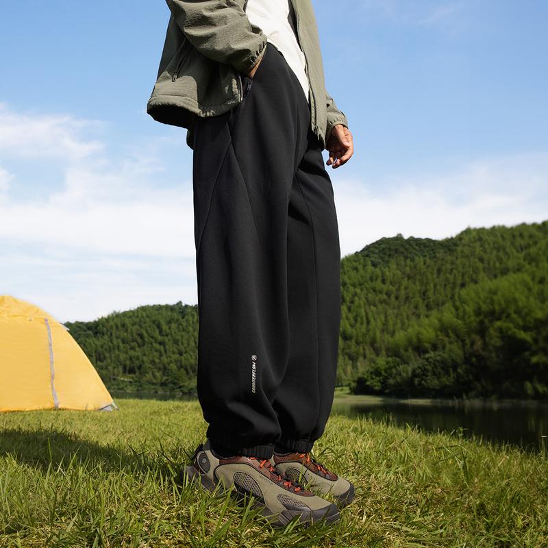 Li Ning CF Tracing Casual Pants Men's Black AKLU895-4