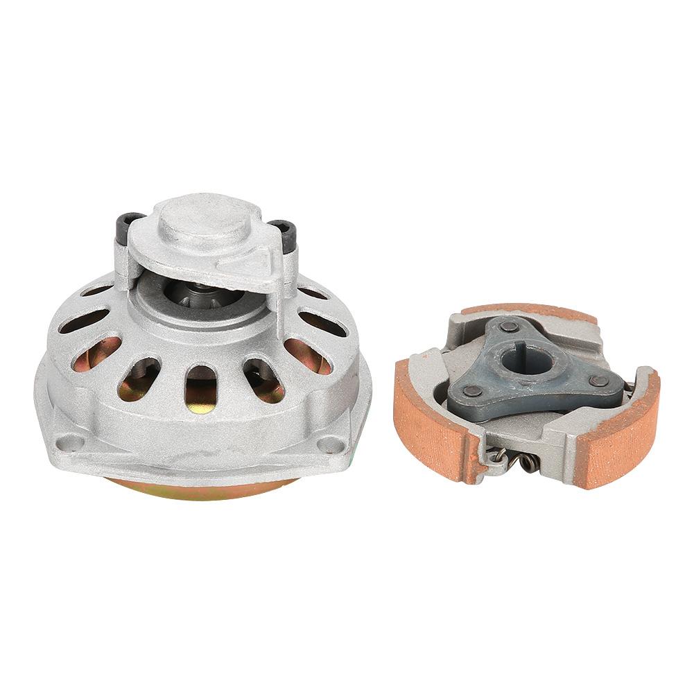 6T T8F Clutch Drum Bell Housing+ Plate Fit for Mini Pocket Quad Dirt Bike ATV 47cc 49cc