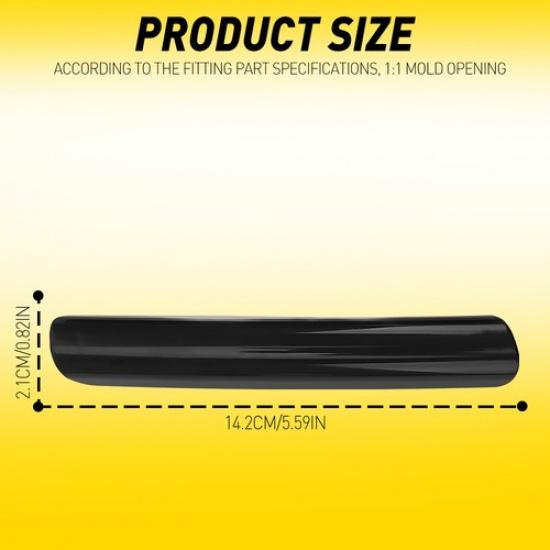 Door Handle Grab Front Right Passenger Molding Trim Black For Ford Escape 13-19