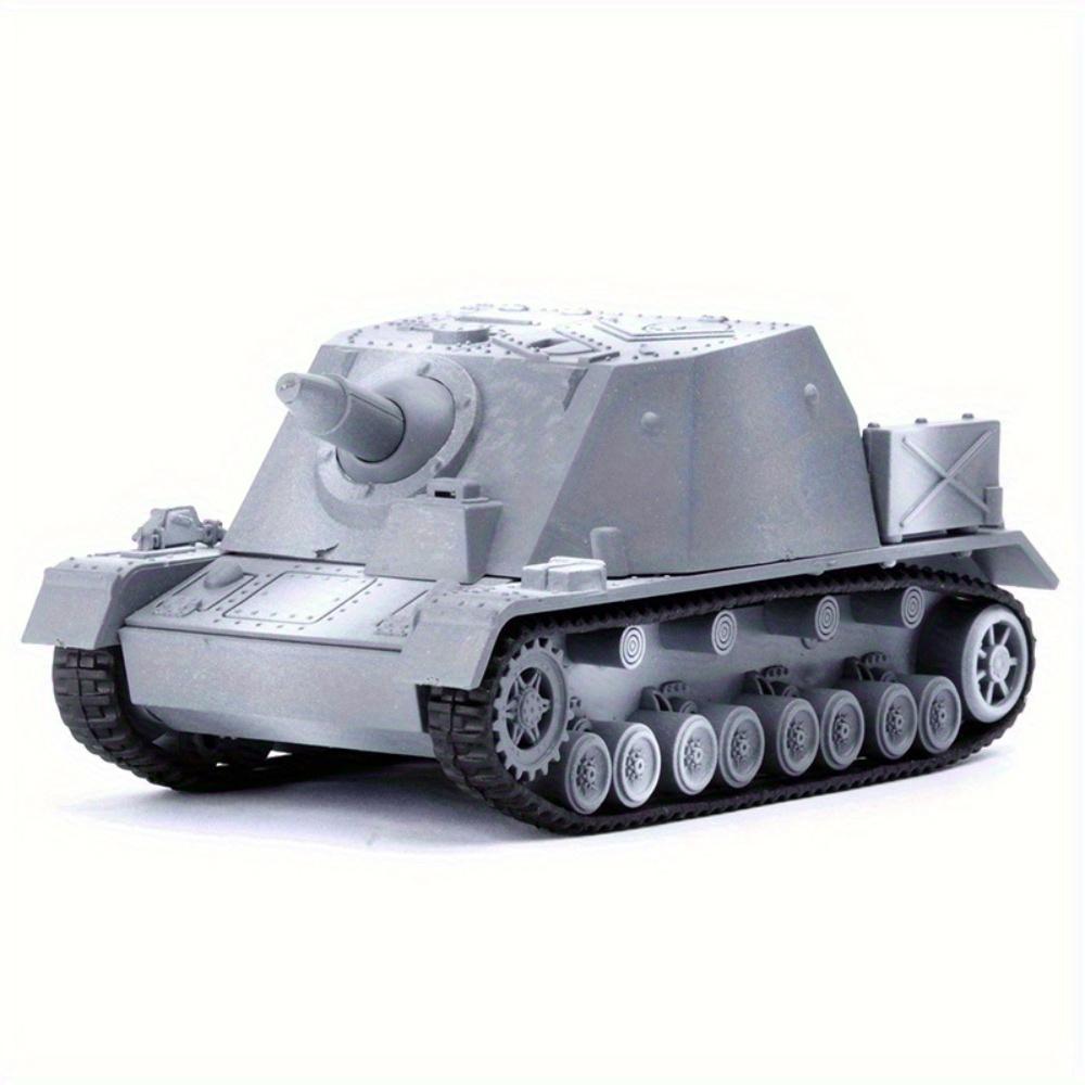 1/72 German Grizzly Assault Tank Model DIY Assemly Puzzles Toys Model Educational Collection WW II Building