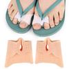 Dual-Hole Toe Separator Sandal: Anti-Abrasion Pad for Hallux Valgus & Overlapping Toes