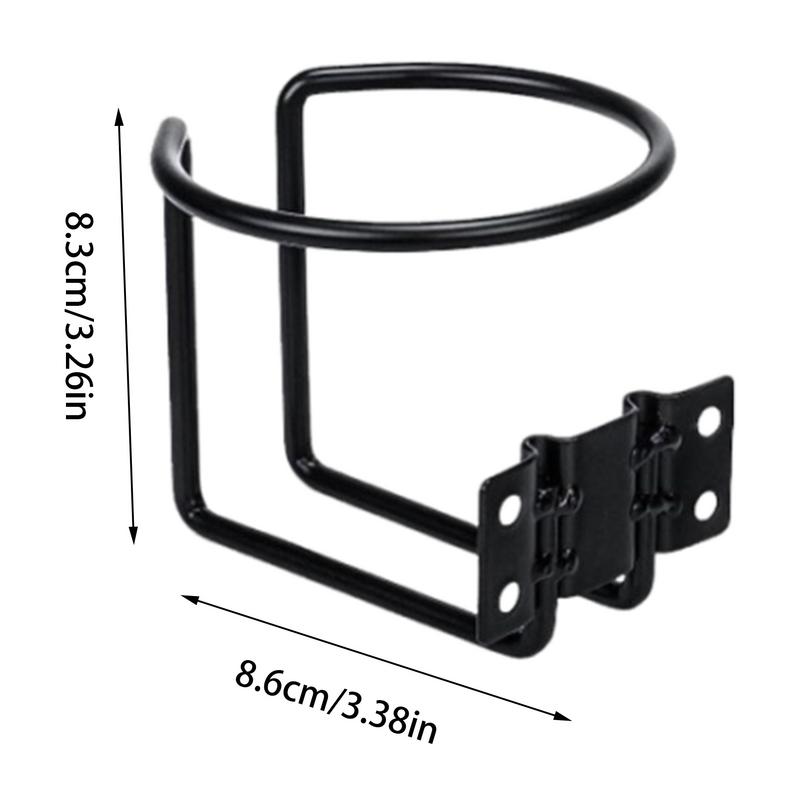 Getränkehalter für Boote, Getränkehalter für Boote, Halterung für Bootsring, massiver Ring, Getränkehalter, Wandmontage, Getränkehalter, Eisenbecher