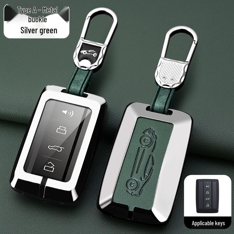 Tank 300 Car Key Cover Set: Compatible Key Shell & Protective Wrap with Buckle