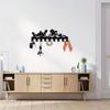 Castle Dragon Key Hanger Durable Metal Space Saving Design Modern Hallway Decor Housewarming Gift