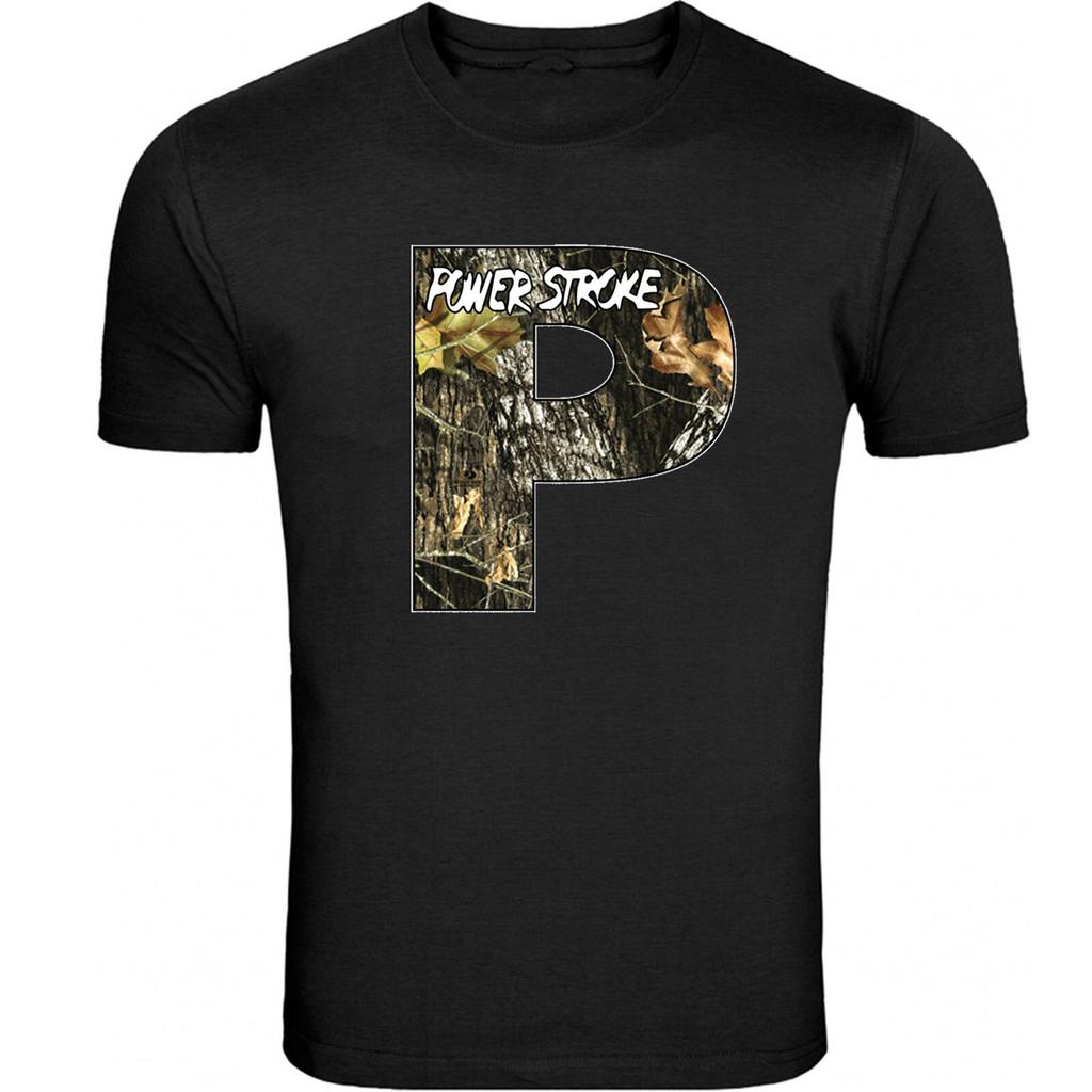 Big Powerstroke Diesel Power Ford Power Stroke Diesel T Shirt Tee Front only