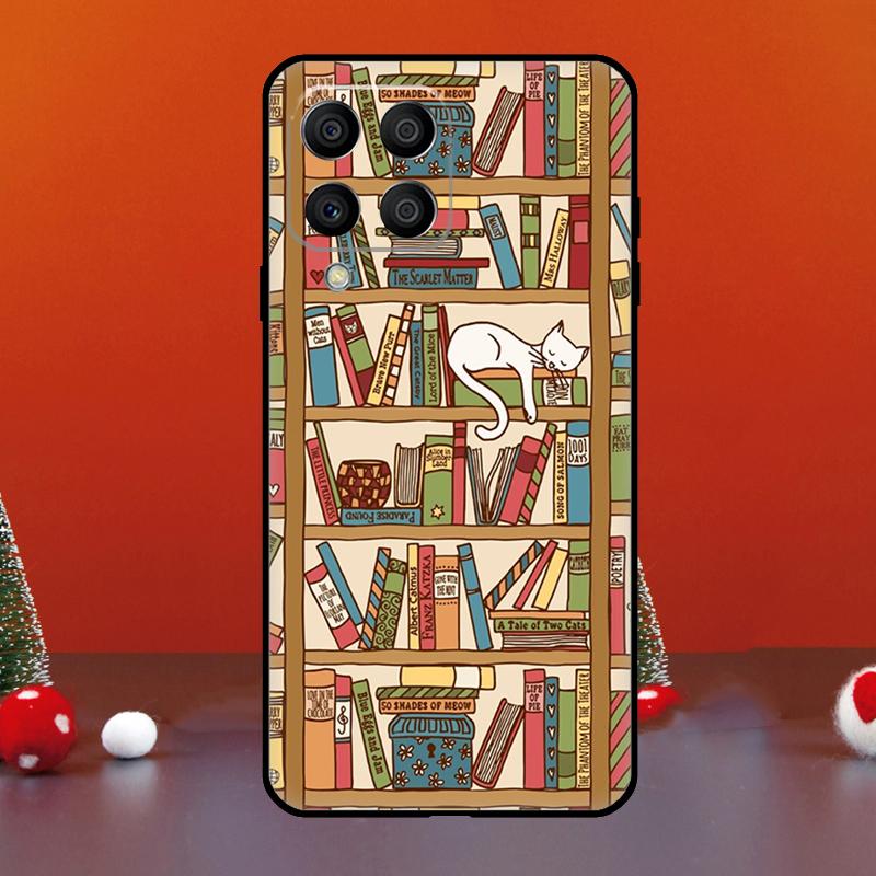 

Read Books illustration For Samsung Galaxy M21 M31 M55 M15 M11 M13 M33 M35 M53 M14 M34 M54 M12 M32 M52 M06 M16 Case Samsung M13 4G