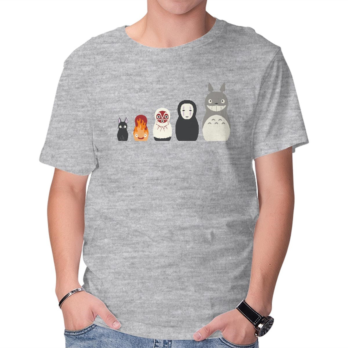 Unisex Crew Neck T-Shirt Doll Friends Graphic Short Sleeve Casual Tee XXL