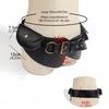 Rivets Studded PU Belt with Coin Pouch Fanny Bag Belt Waist Strap For Jeans Pants Daily Wear and Formal Event