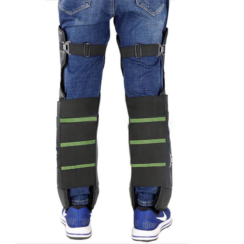 Haolebao Motorcycle Waterproof & Warm PU Knee Protectors