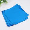 100pcs Food Packaging Aluminum Wedding Candy Wrapper Chocolate Tea Packing Foil for Home Shop Blue