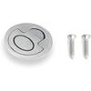 Marine Grade Stainless Steel Round Concealed Pull Handle 50 8mm for Drawers