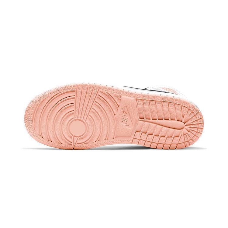 New Jordan 1 Mid PS White Arctic Orange 640734-180
