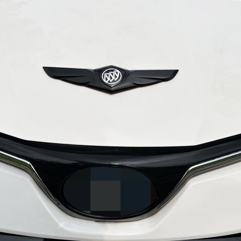 Buick Car Logo Sticker: Excelle, Regal, Verano, Encore GT Black Head Decoration