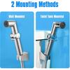 JONKEAN Muslim Shower, Water Pressure Control Toilet Bidet Sprayer, Multi-Function Diaper Sprayer for Toilet, Hand Held Bidet Set Sprayer with Hose,