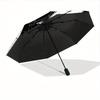1pc Moonlight Stars Automatic Open/Close Umbrella with Windproof, Functional Design, 8-Rib Sturdy Canopy