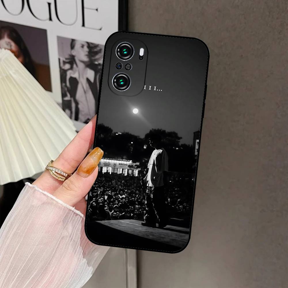 Singer H-MiloS J Phone Case Black Phone Case For Xiaomi 11 12 Redmi Note 11 5G 8T 9A 9 10T Note8Pro Note9 12S Ultra