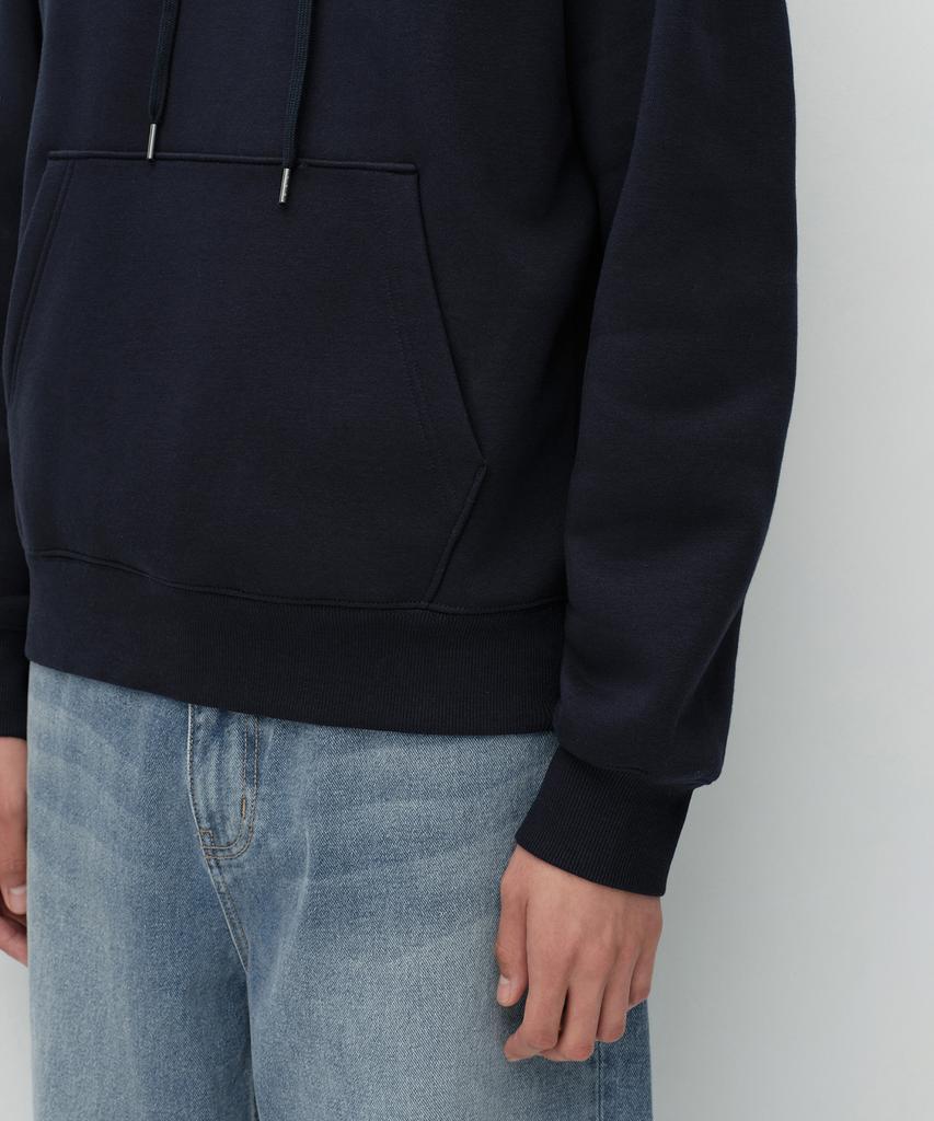 Musinsa Standard Brushed Hooded Sweatshirt [Navy]